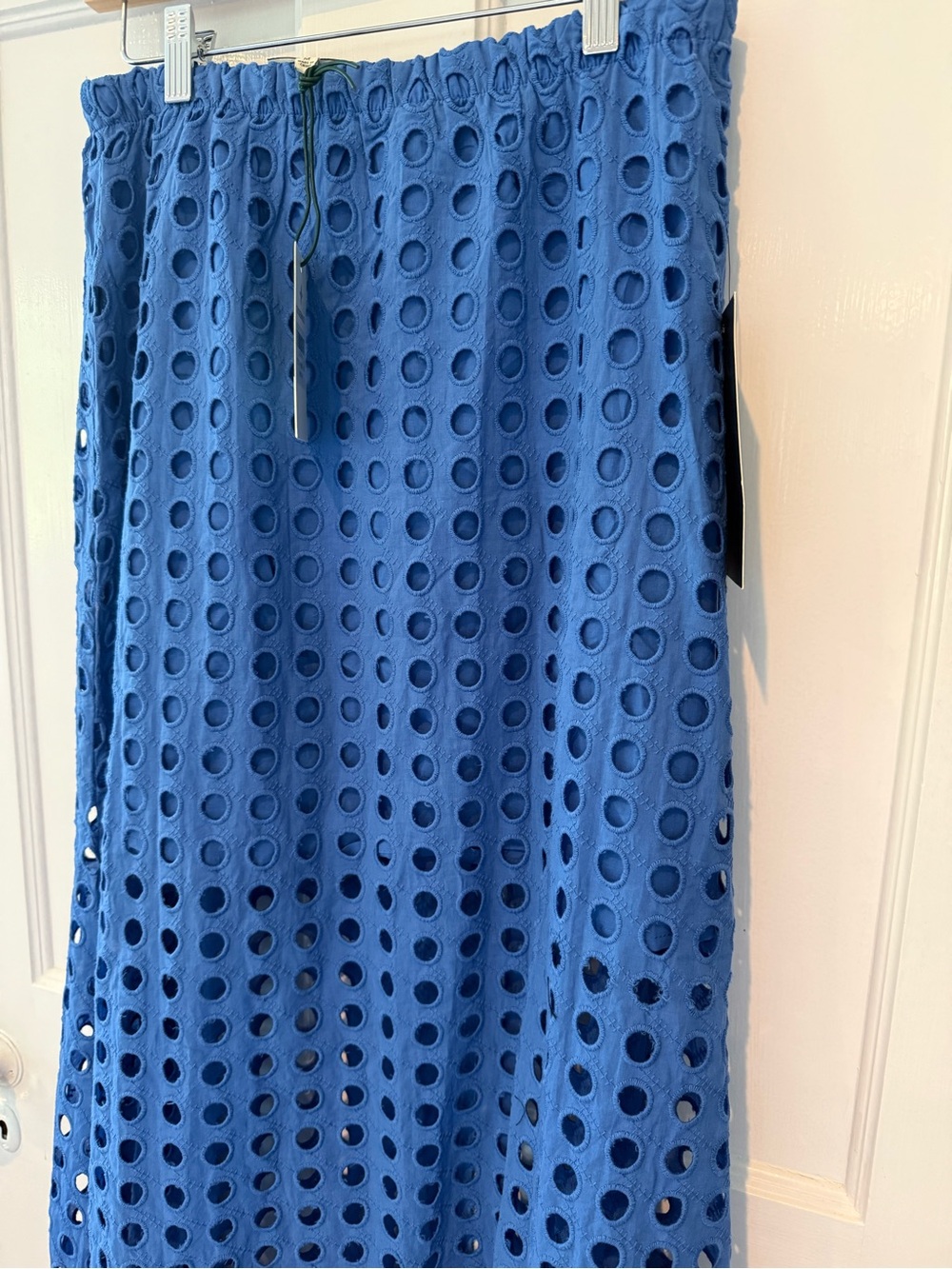 Tuckernuck Cobalt Eyelet Maxi Skirt - Picture 7 of 9